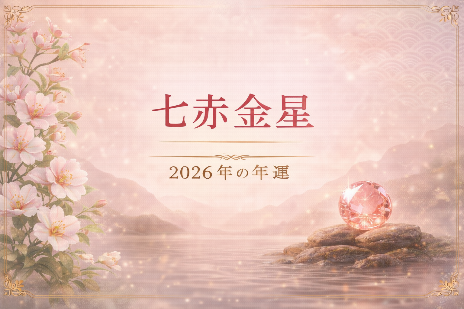 七赤金星｜2026年の年運
