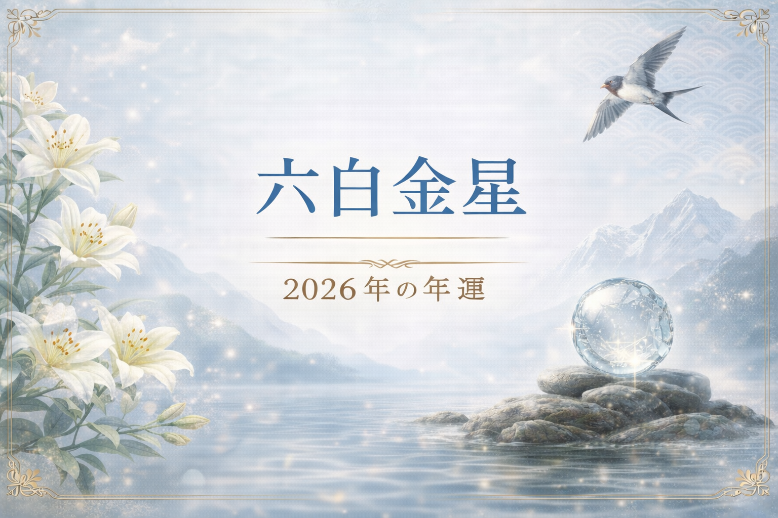 六白金星｜2026年の年運