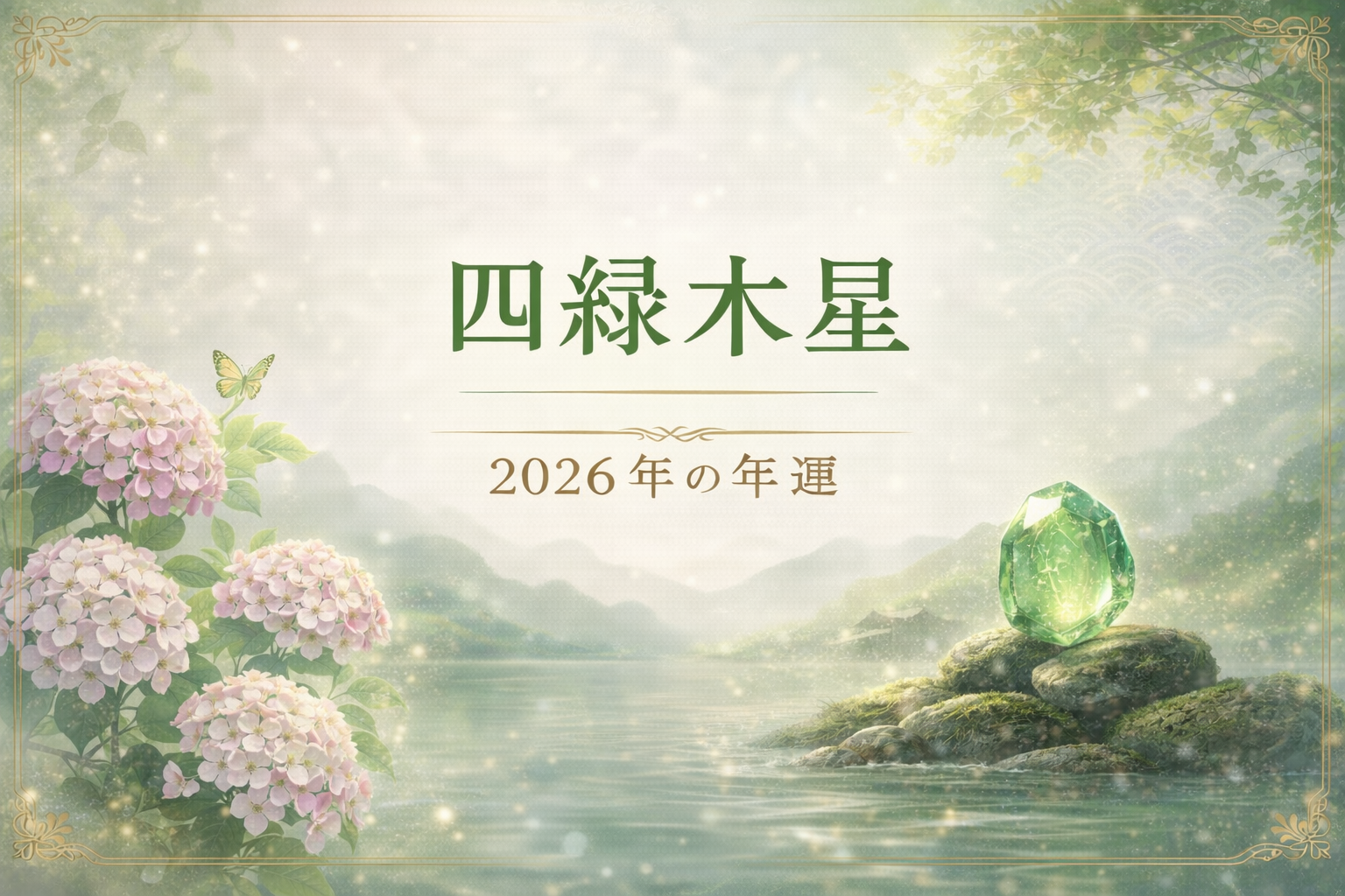 四緑木星｜2026年の年運